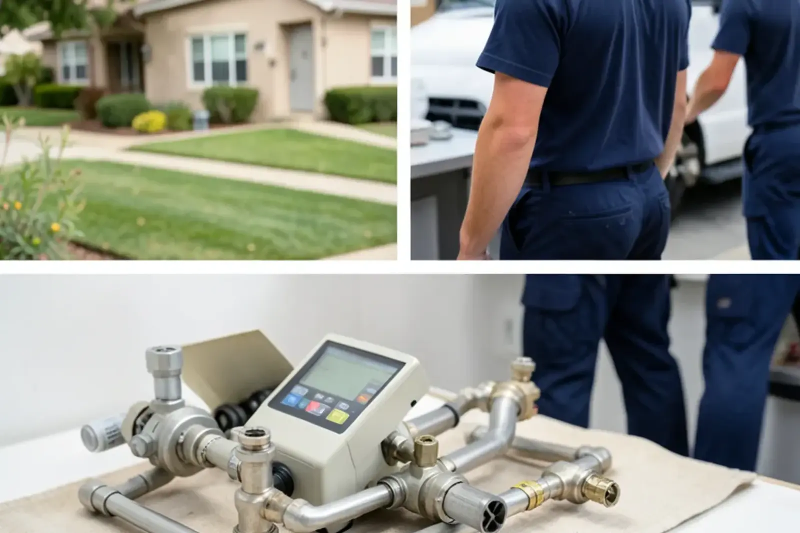 Specialized diagnostic instruments used during repiping testing