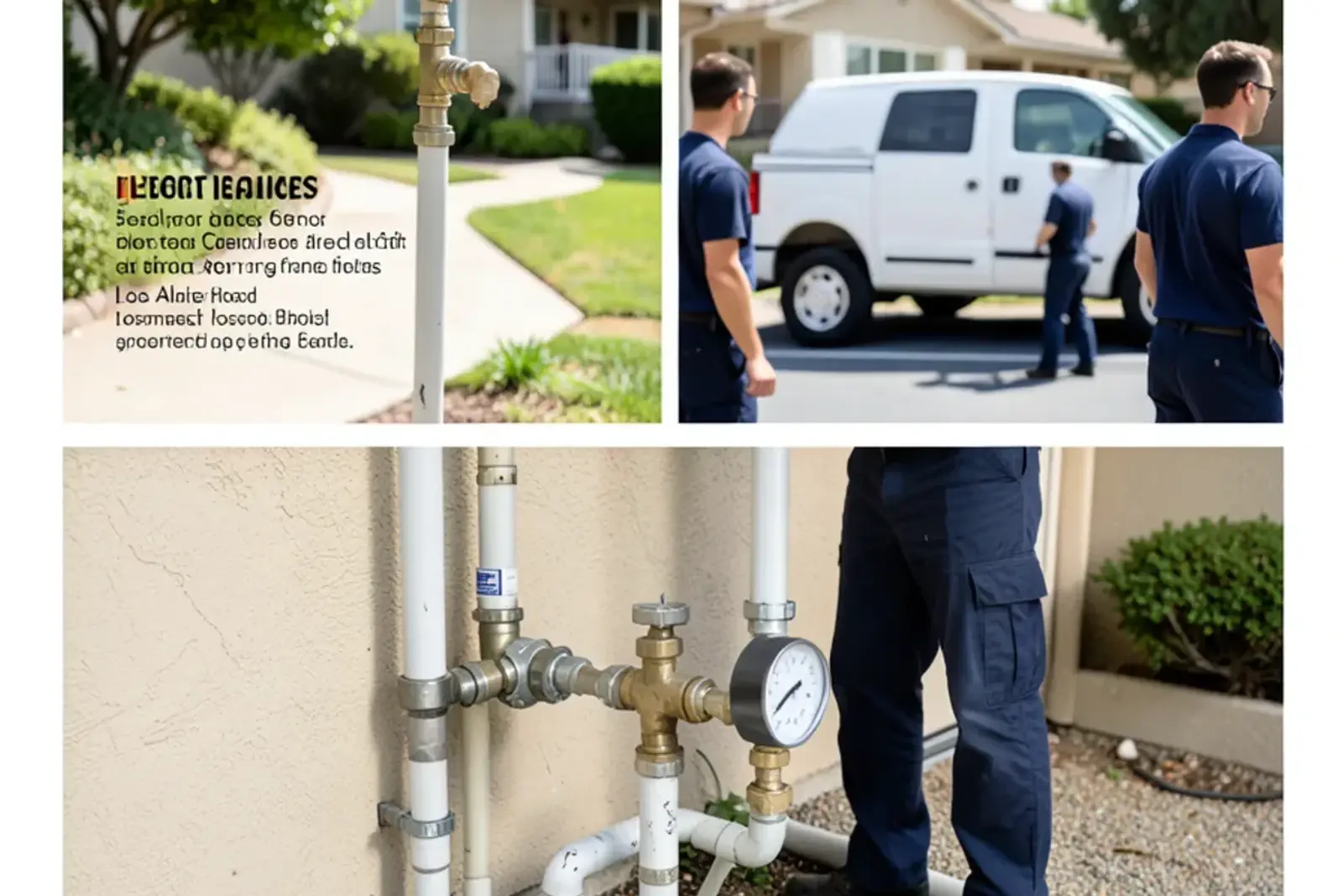 Completed tankless water heater installation project undergoing final verification testing